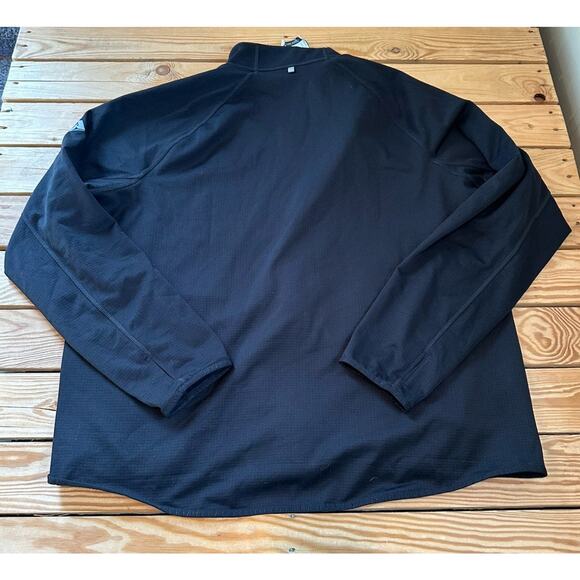 NWT $129 Eddie Bauer Full Zip Track Jacket Size 2XL Men’s Black - Picture 2 of 9